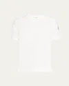 Moncler Men's Cotton-cashmere T-shirt In Natural