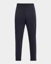 Moncler Men's Cotton Fleece Sweatpants In Blue