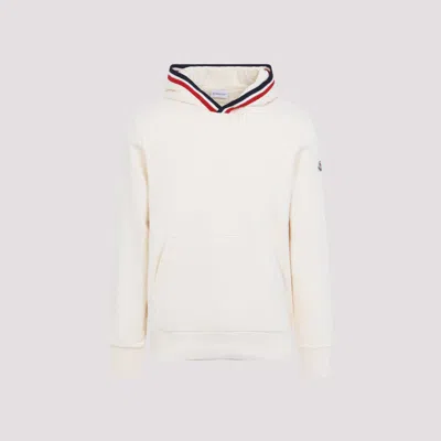 Moncler Misccellaneous Sweater Hoodie In White