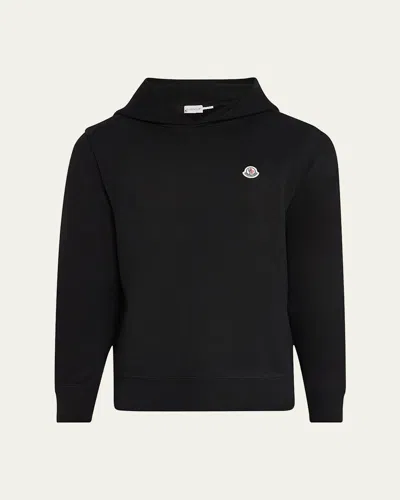 MONCLER MEN'S COTTON LOGO HOODIE