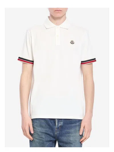 MONCLER MEN'S COTTON POLO SHIRT