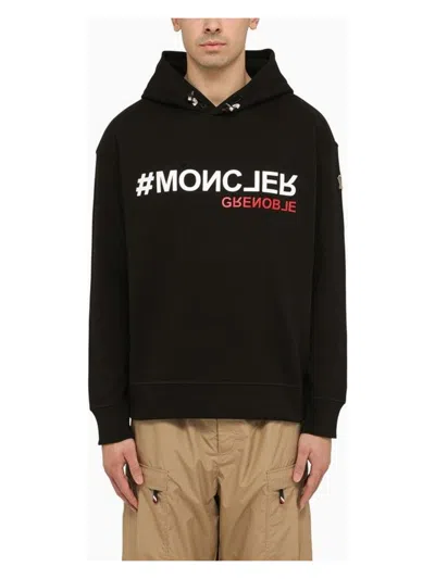 MONCLER MEN'S COTTON SWEATSHIRT WITH LOGO