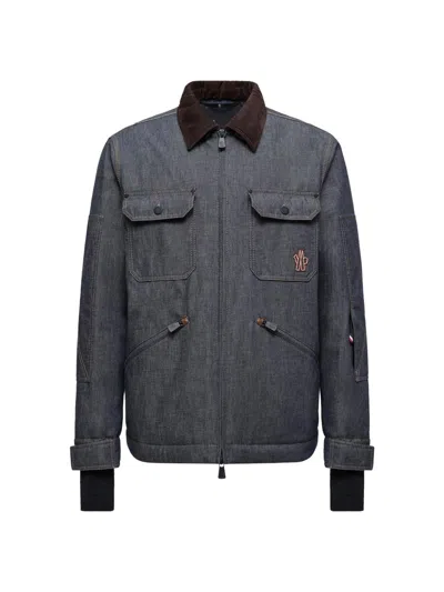 Moncler Men's Croatan Ski Jacket In Gray