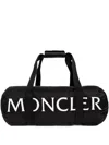 Moncler Round Gym Bag Top Handles In Black