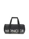 Moncler Men Duffle Travel Bag In Black