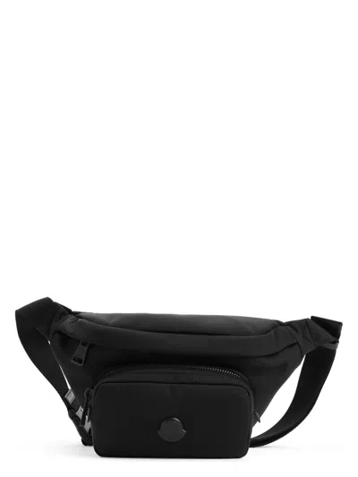 Moncler Men's Durance Belt Bag In Black