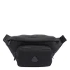 Moncler Belt Bag With 2 Pockets And Zip In Black