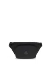 Moncler Men Durance Fanny Pack In Black