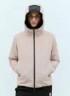 Moncler Dusler Hooded Down Jacket In Pink