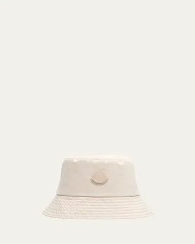 Moncler Men's Edit Reversible Bucket Hat In Brown
