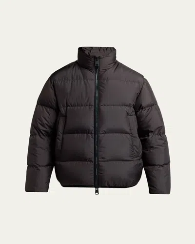 Moncler Men's Eterle Down Puffer Jacket In Brown