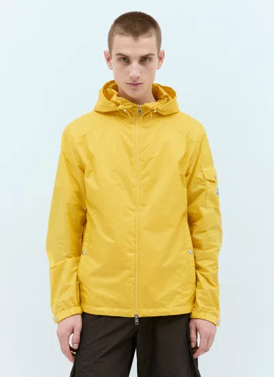 Moncler Men Etiache Hooded Jacket In Yellow