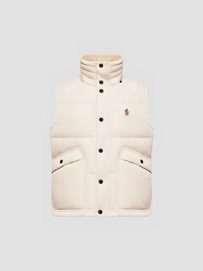 Moncler Men's Evans Down Vest In Neutral