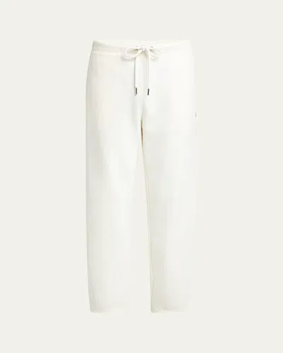 MONCLER MEN'S FLEECE SWEATPANTS