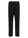 Moncler Men's Frgmt Cotton Trousers In Black