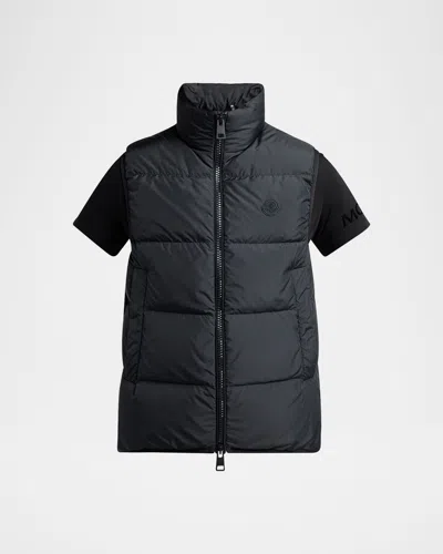 MONCLER MEN'S GABAS SHORT SLEEVE PADDED VEST