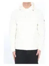 Moncler Galion Quilted Shell Jacket In White
