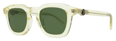 Moncler Men's Gradd Sunglasses Ml0262 57n Transparent Beige 50mm In Multi