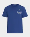 Moncler Ss T-shirt In Blue