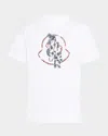 Moncler Printed Short-sleeved T-shirt In White