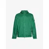 Moncler Etiache Sleeve-pocket Technical Shell Jacket In Green