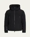 Moncler Grenoble Balmhorn Zipped Jacket In Black