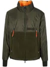 Moncler Vallorch Reversible Zip-up Down Jacket In Gray