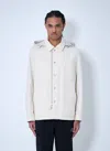 Moncler Men Guerledan Shirt Jacket In White