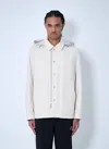Moncler Men Guerledan Shirt Jacket In White