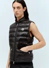 Moncler Gui Quilted Padded Gilet In Black
