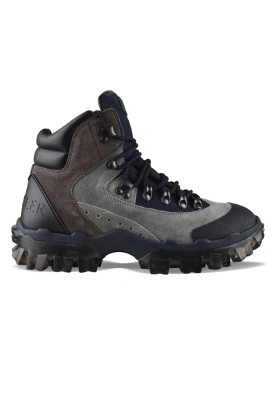 Moncler Men Herlot Boots In Gray
