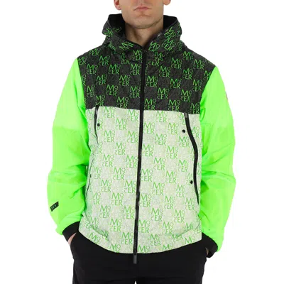 Moncler Men's Hiroyuki Hooded Windbreak Jacket In Green