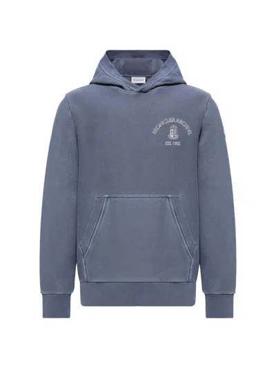 MONCLER MEN'S HOODIE IN COTTON