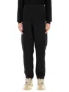 Moncler Men Jogging Pants With Logo In Black