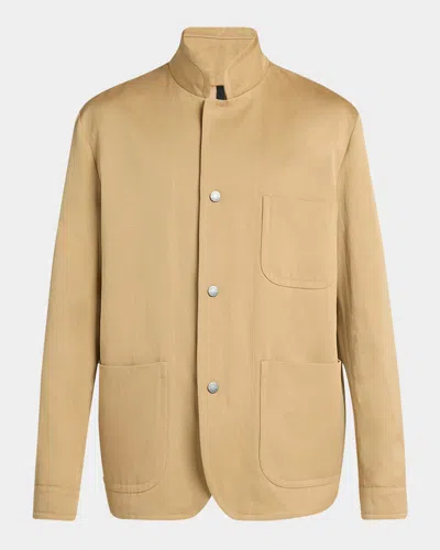 MONCLER MEN'S JOUERE GABARDINE JACKET