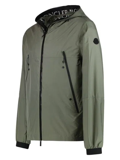 MONCLER MEN'S JUNICH TECHNO FABRIC JACKET