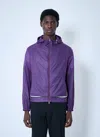 Moncler Men Lamo Hooded Jacket In Purple