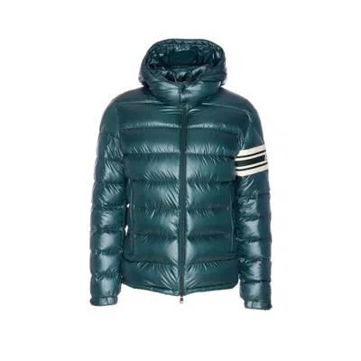 Moncler Men Landre Down Jacket In Green