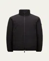 Moncler Gouilles Air Soft Tech Down Jacket In Black