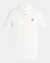 Moncler Ss Polo In White