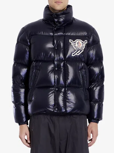 Moncler Leste Short Down Jacket In Black