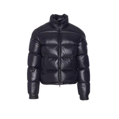 Moncler Men Levitha Down Jacket In Black