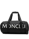 Moncler Duddle Gym Weekeng Black Polyamide Tote Bag In Multi