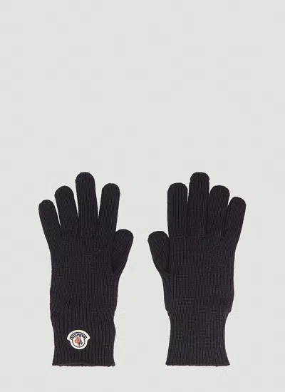 Moncler Men Logo Motif Gloves