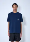 Moncler Men Logo Motif T-shirt In Multi