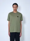 Moncler Logo Motif T-shirt In Green