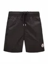 Moncler Swim Shorts With Elastic Waistband And Pockets