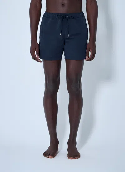 Moncler Men Logo Patch Swim Shorts
