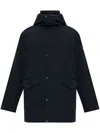 Moncler Prefouns Reversible Down Jacket In Navy