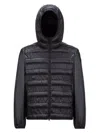 Moncler Luseney Hooded Shell Jacket In Black